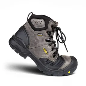 Keen | Portland | 6" CT H2O Work Boot | Magnet-Black