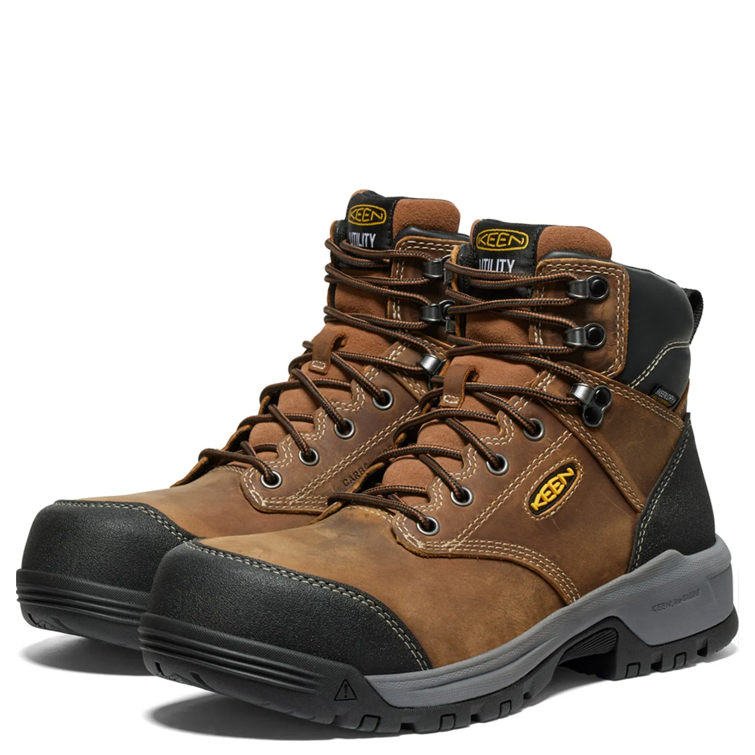 KEEN Utility Men's Evanston 6 Waterproof Comp Toe Work Boot