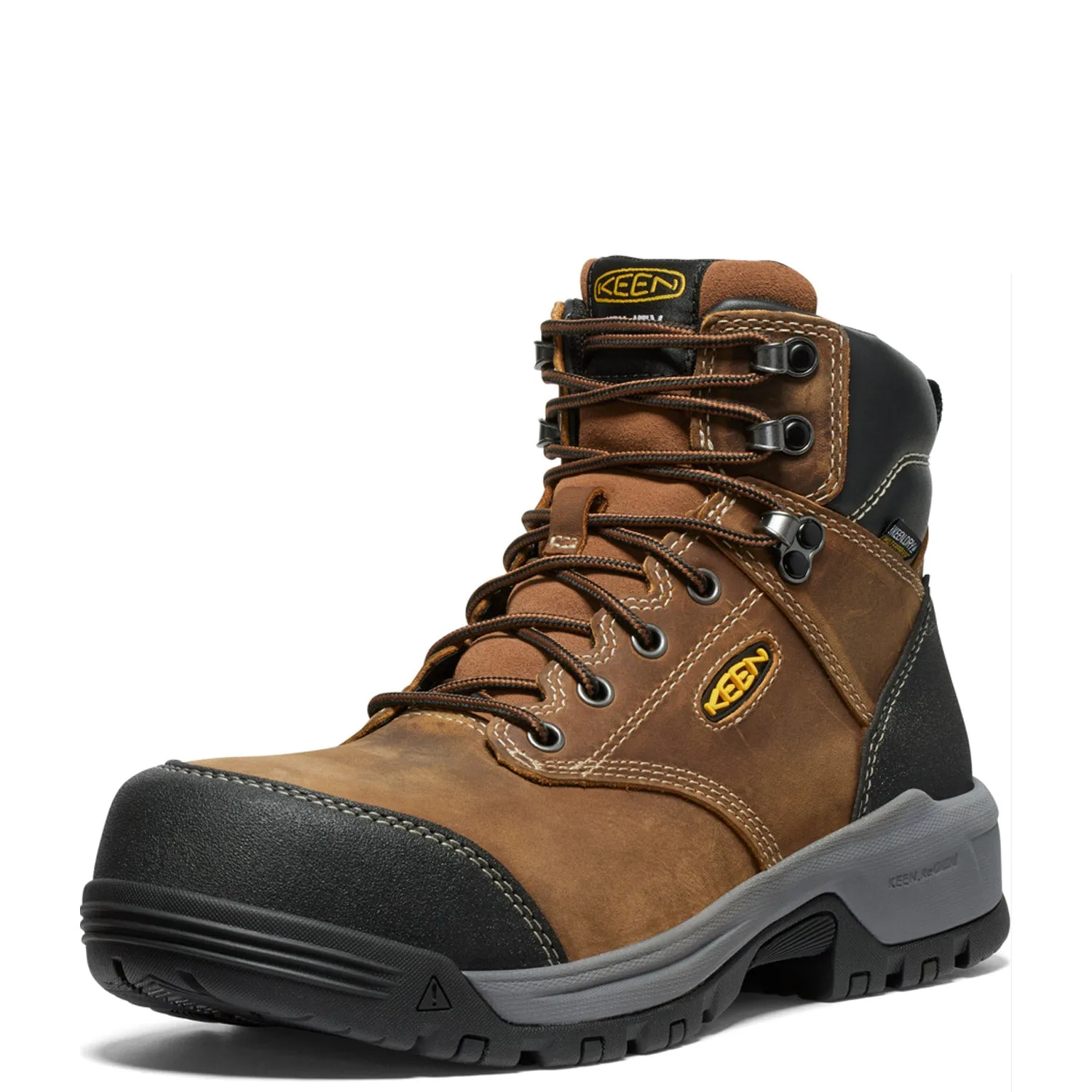 KEEN Utility Men's Evanston 6 Waterproof Comp Toe Work Boot