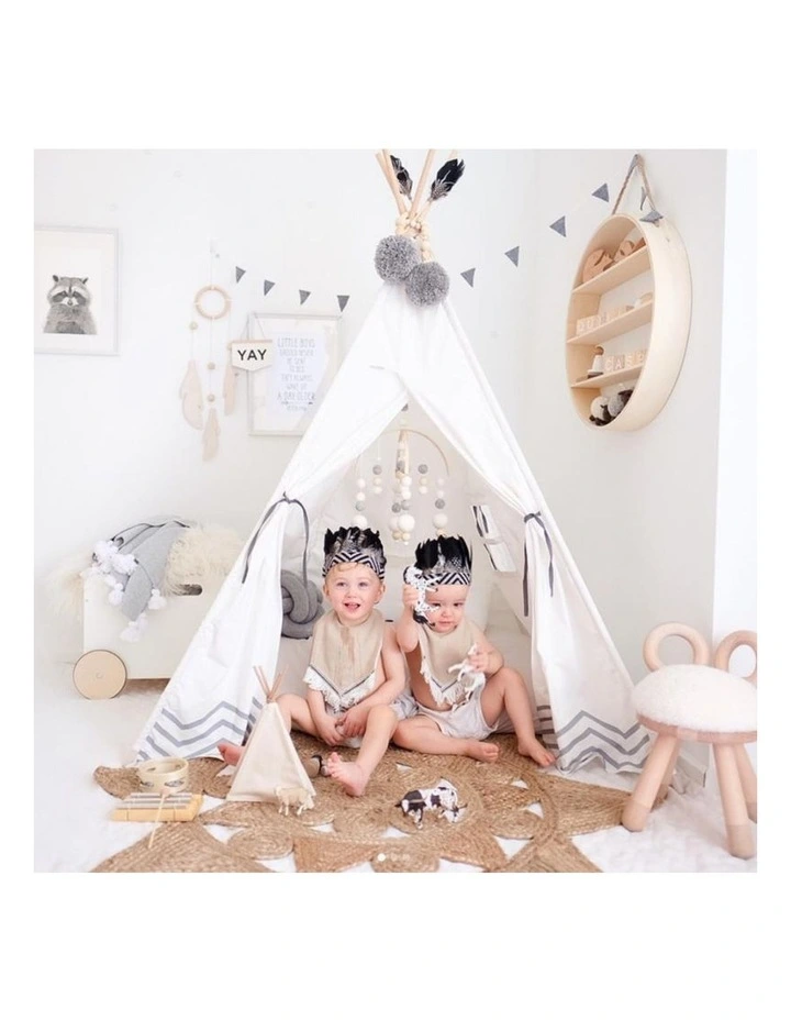 Kids Teepee Play Tent Pearly Moon