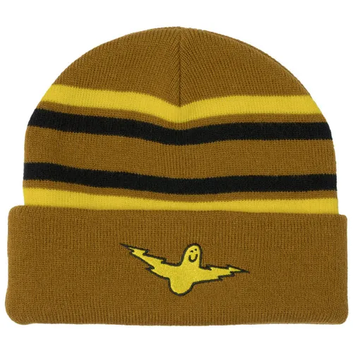 Krooked Skateboards Beanie Bird Lightening Tan