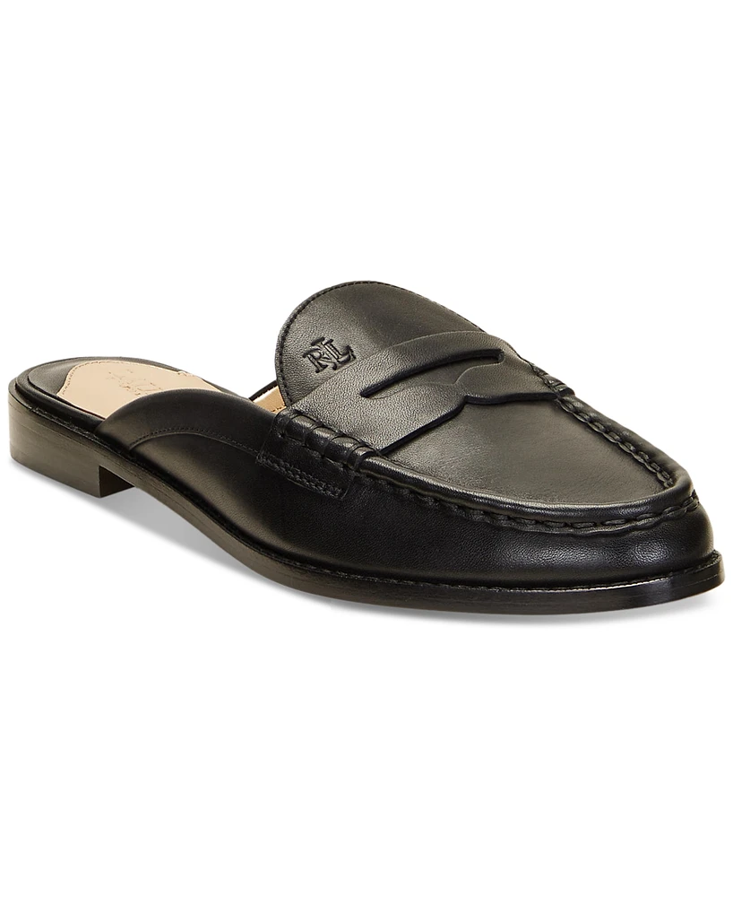 Macy's Lauren Ralph Women's Wynnie Penny Loafer Mules