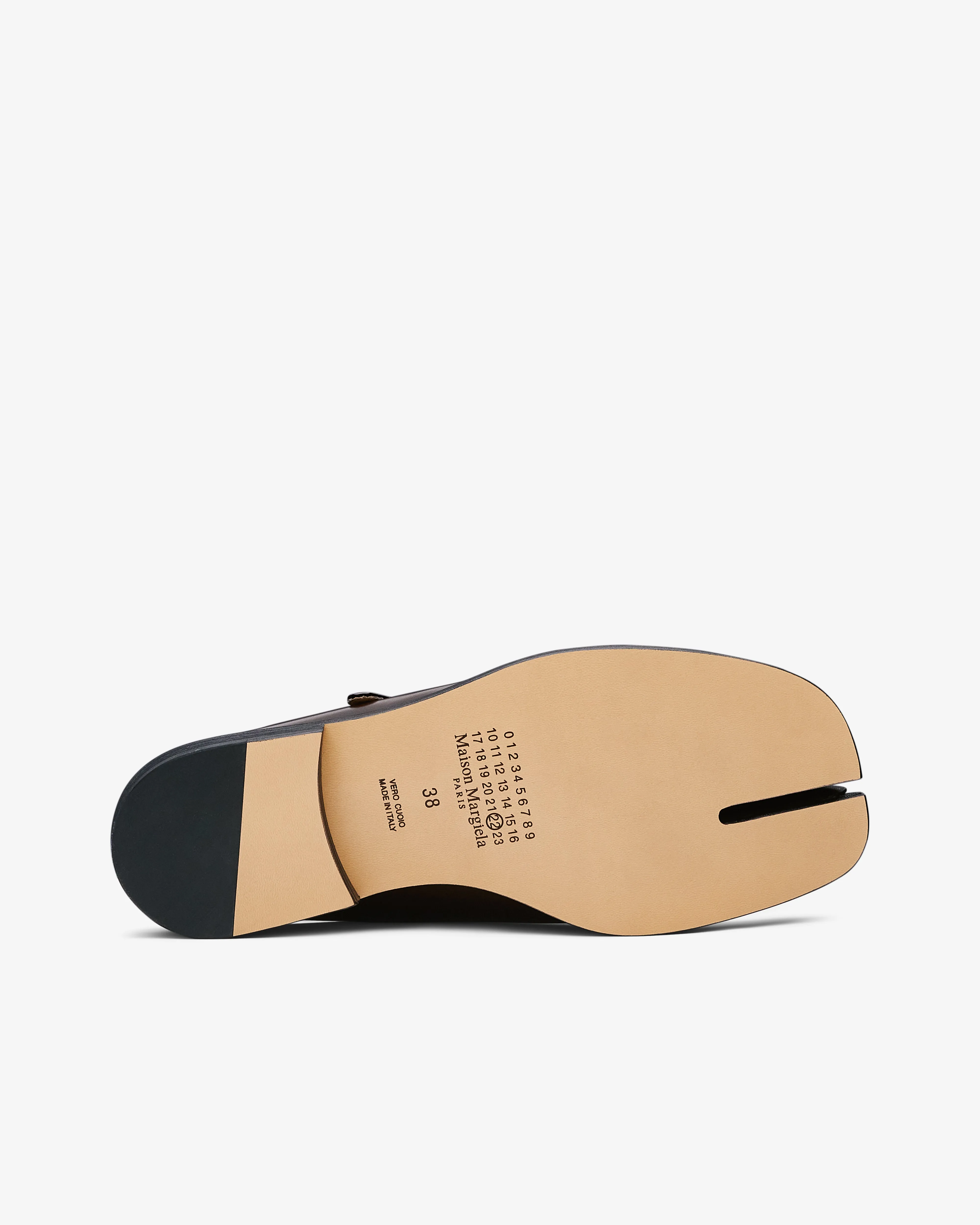 Maison Margiela Women's Tabi City Mary-Jane Mules  Brown