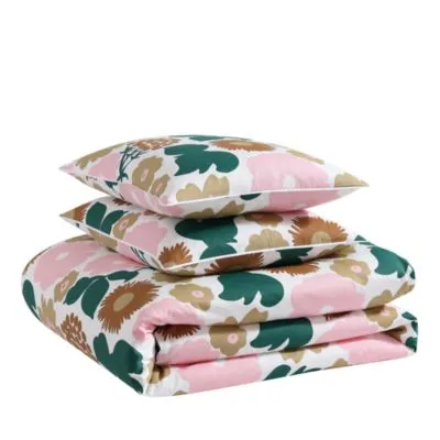 Marimekko Pieni Kukkatori Cotton Duvet Cover Set, King