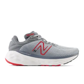 Men's New Balance Fresh Foam X 840v1 Color: Aluminum Grey with True Red (REGULAR, WIDE & X-WIDE WIDTH)