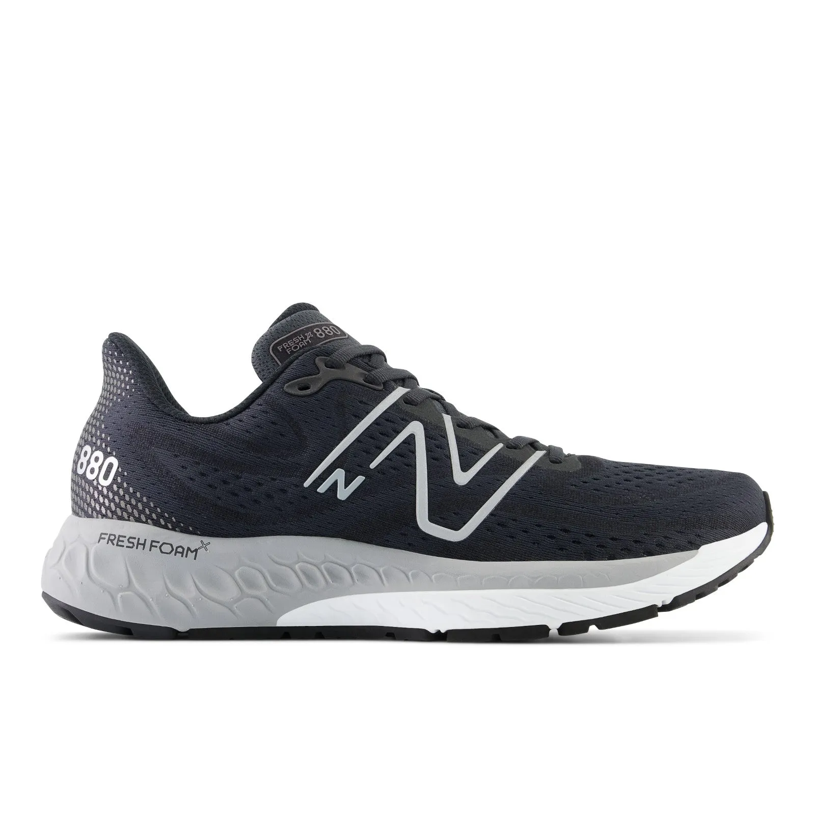 Men's New Balance Fresh Foam X 880v13 Color: Phantom with Black Metallic and White