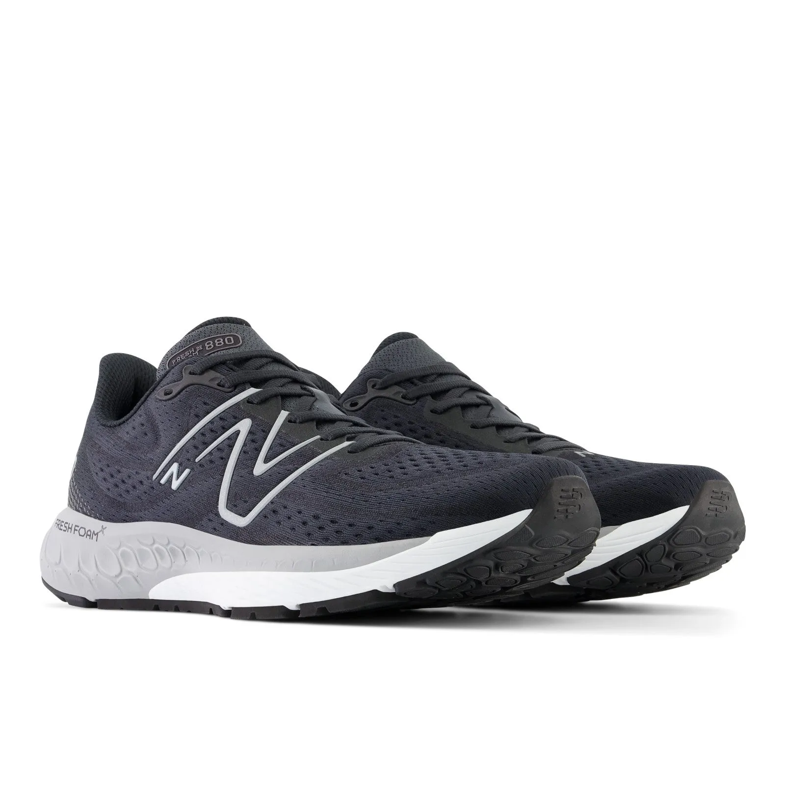 Men's New Balance Fresh Foam X 880v13 Color: Phantom with Black Metallic and White