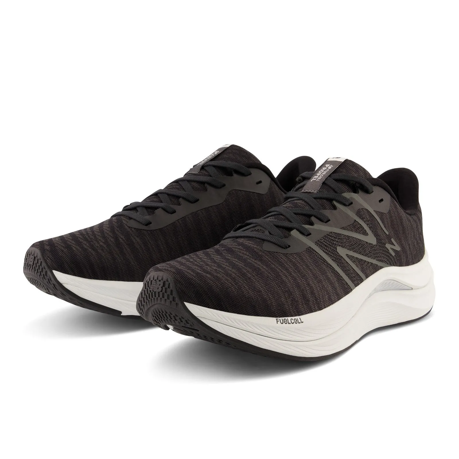 Men's New Balance FuelCell Propel v4 Color: Black with White