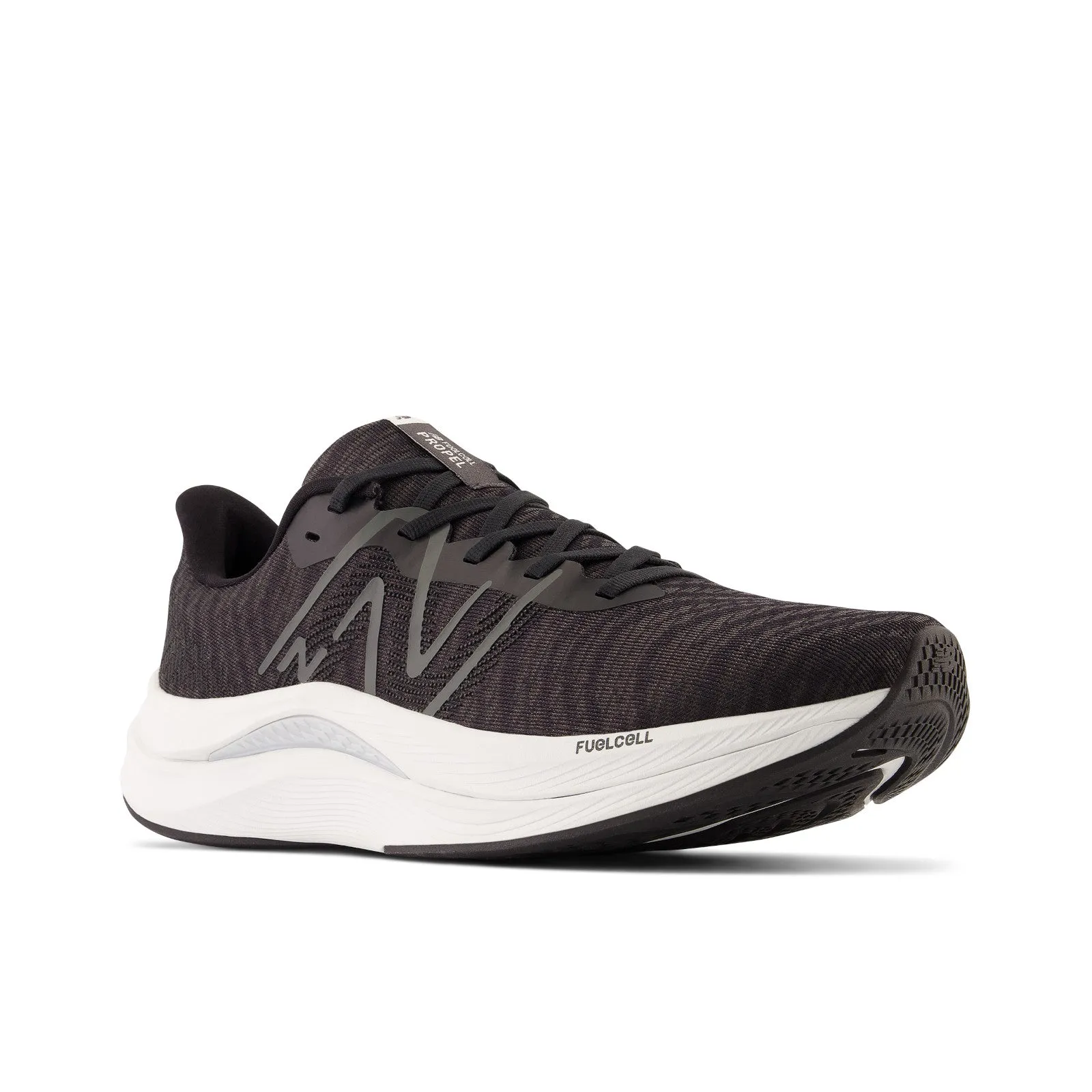 Men's New Balance FuelCell Propel v4 Color: Black with White