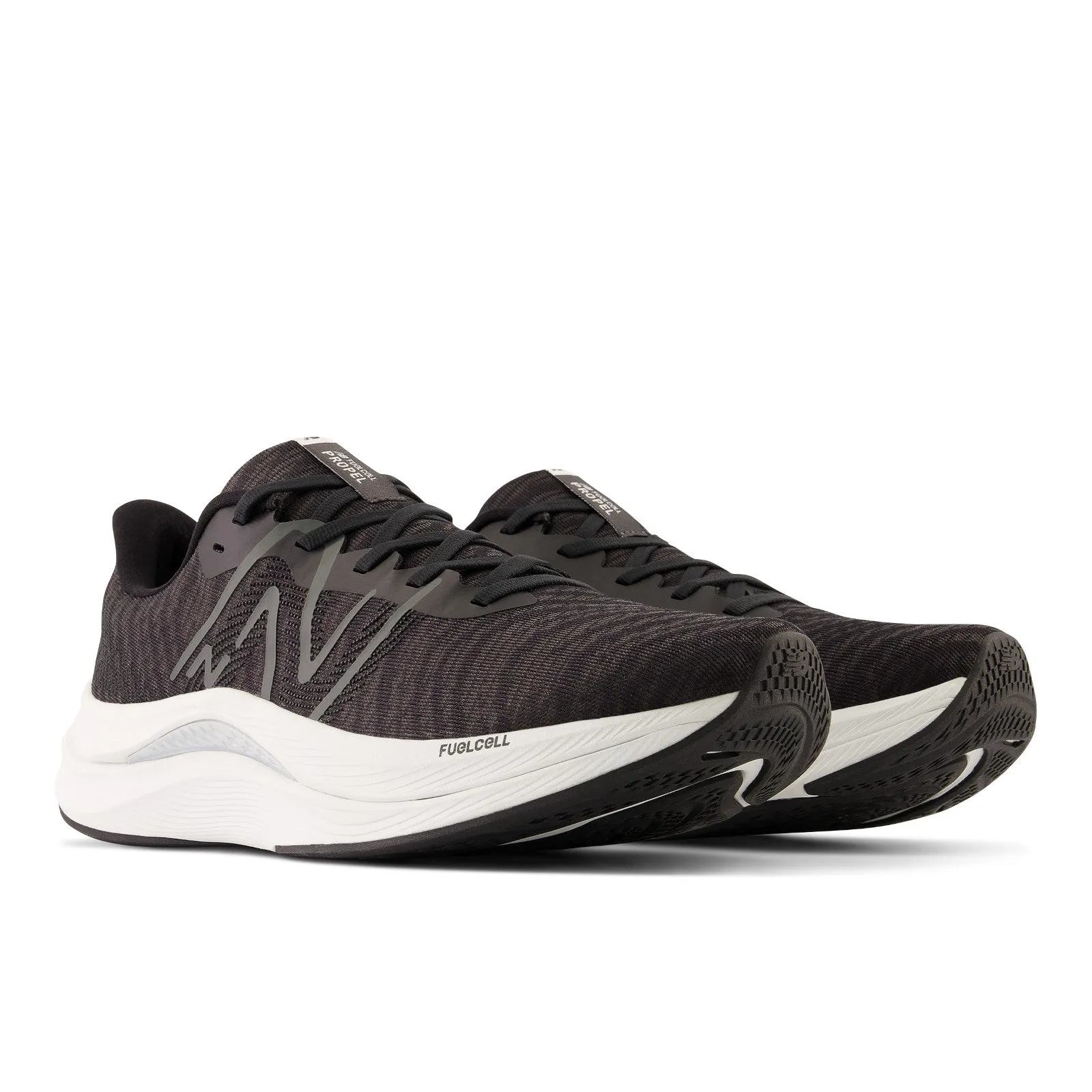 Men's New Balance FuelCell Propel v4 Color: Black with White