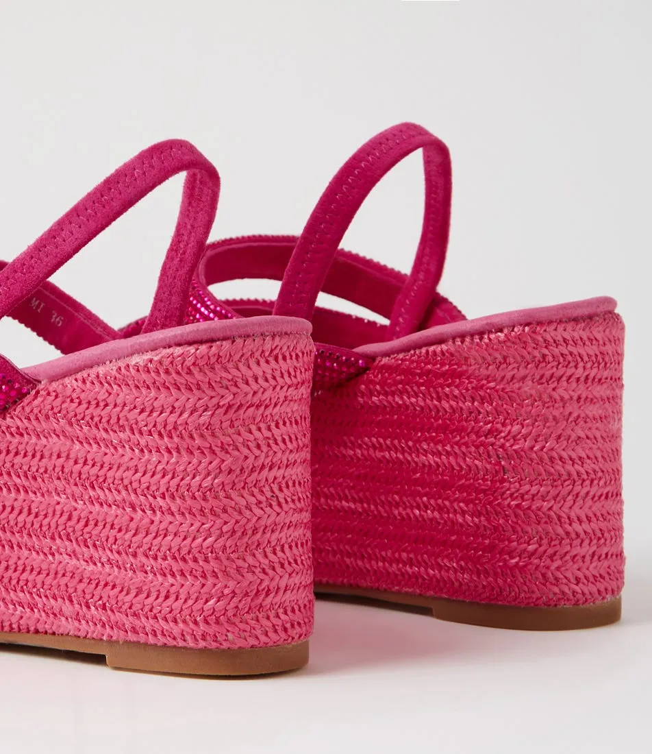 MIDAS Chillas Fuchsia Mix Multi Sandals