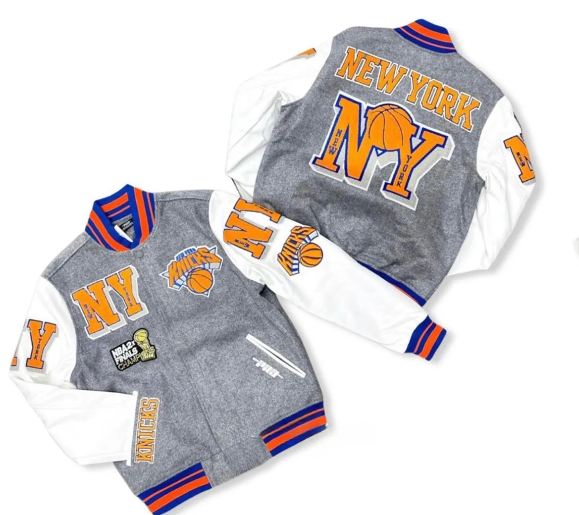 NEW YORK KNICKS VARSITY LETTERMAN JACKET