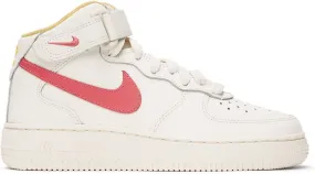 Nike Kids White Air Force 1 Mid Big Kids Sneakers