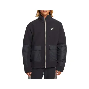 Nike Men's Sportswear Sperpa Fleece Essentials+ Jacket Black