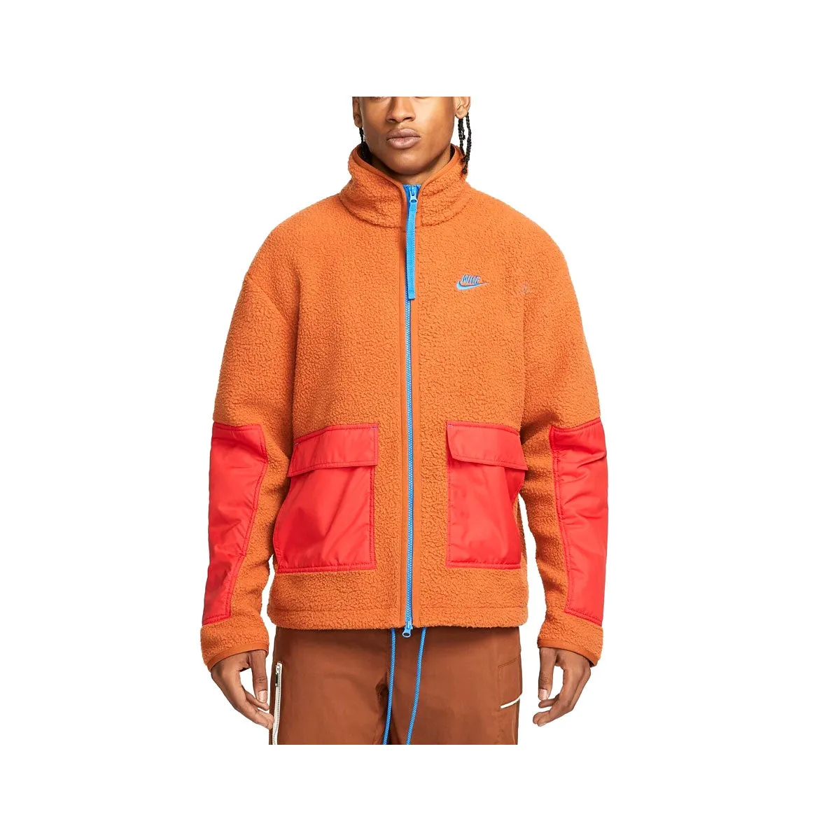 Nike Men's Sportswear Sperpa Fleece Essentials+ Jacket Dark Russet