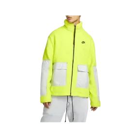 Nike Men's Sportswear Sperpa Fleece Essentials+ Jacket Volt