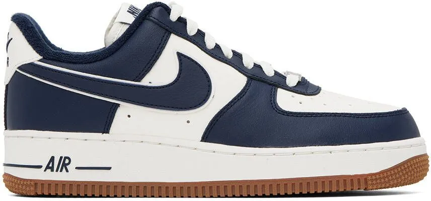 Nike Off-White & Navy Air Force 1 '07 Sneakers