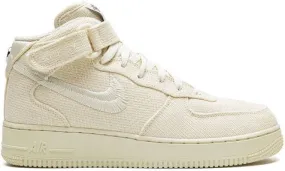 Nike x Stussy Air Force 1 Mid Fossil sneakers Neutrals