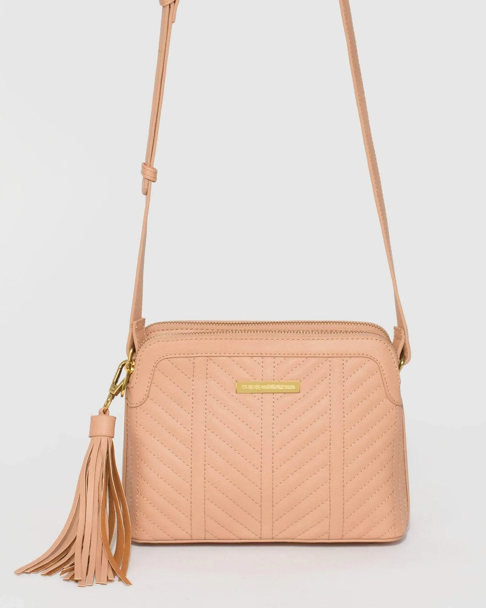 Nude Crossbody Bag