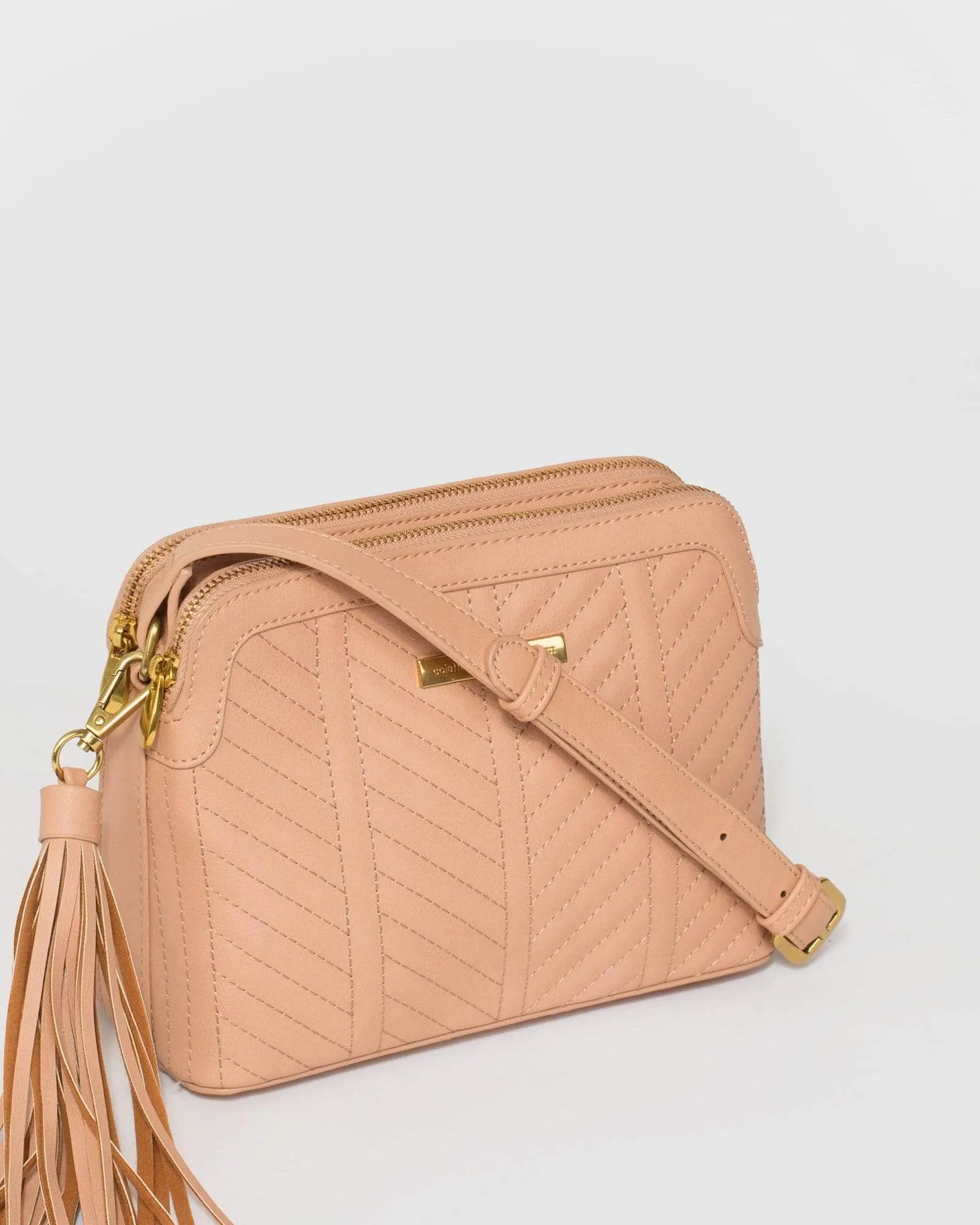 Nude Crossbody Bag