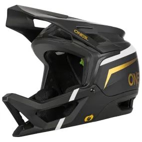 O'Neal Transition Full Face Helmet - Flash - Black-White-Gold