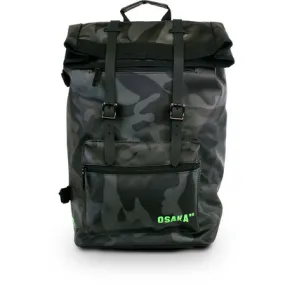 Osaka Backpack Large Zwart Camo