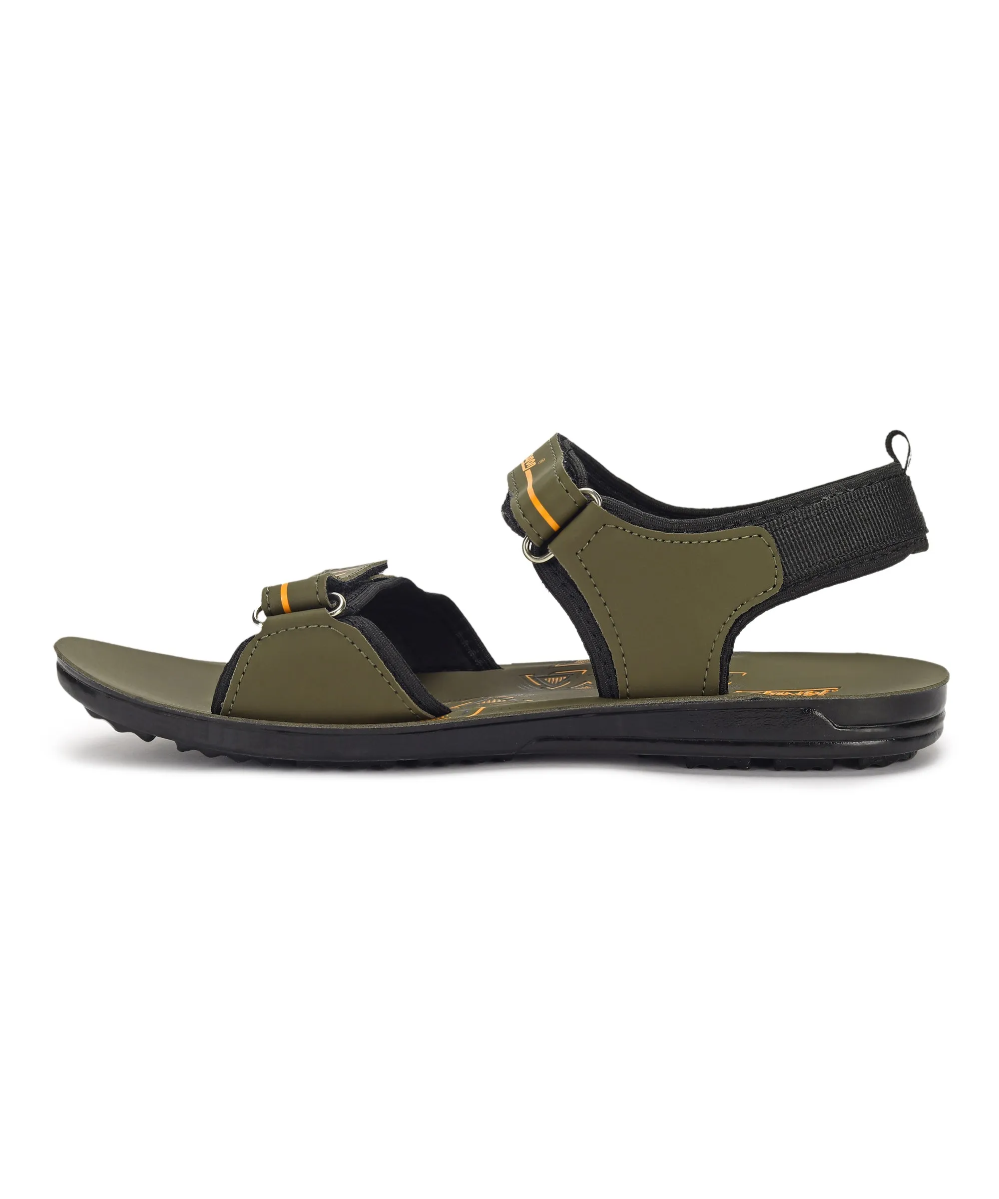 Paragon PUK2217G Men Stylish Velcro Sandals | Comfortable Sporty Sandals for Daily Outdoor Use | Casual Athletic Sandals with Cu