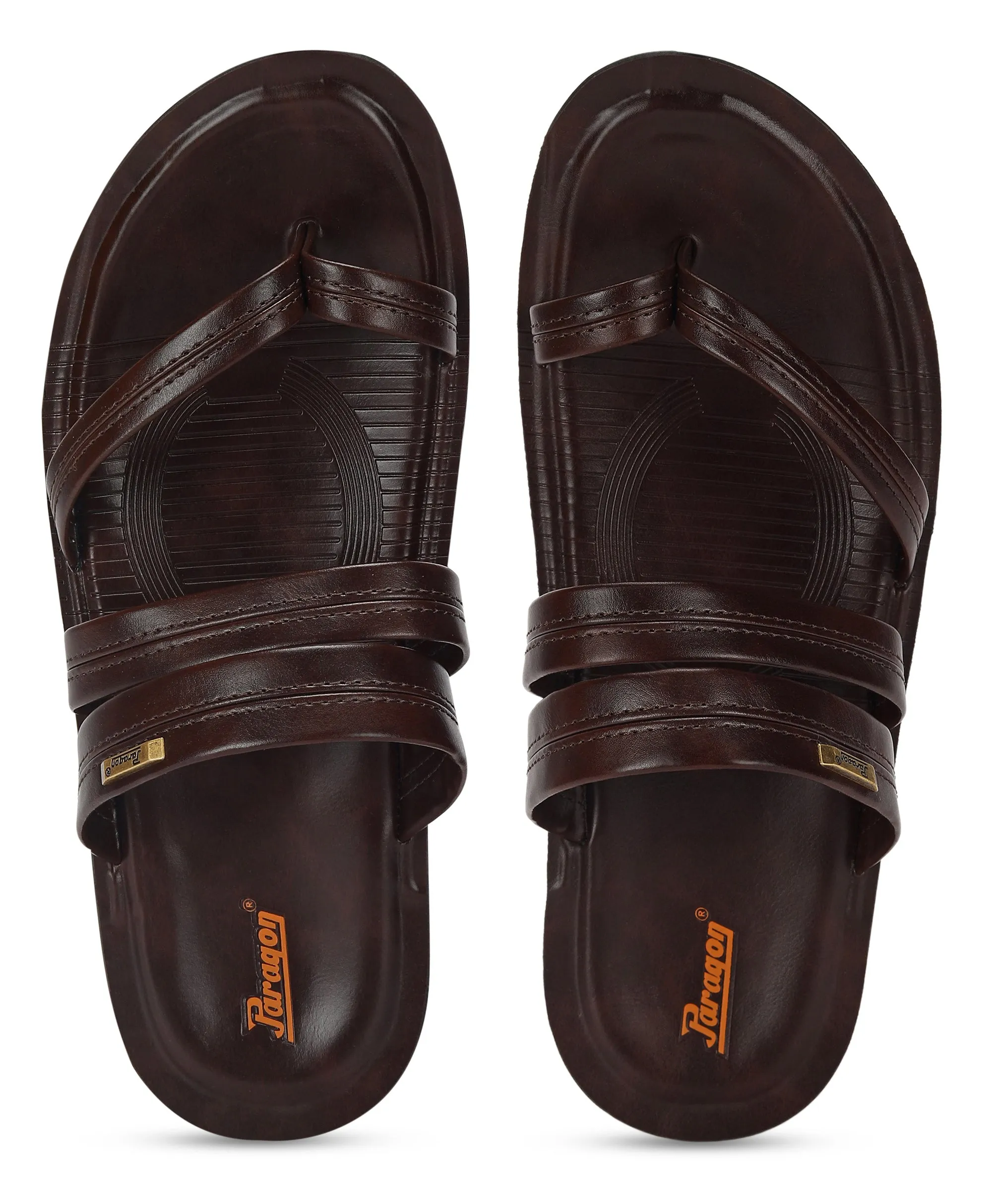 Paragon PUK2224G Men Stylish Sandals | Comfortable Sandals for Daily Outdoor Use | Casual Formal Sandals with Cushioned Soles