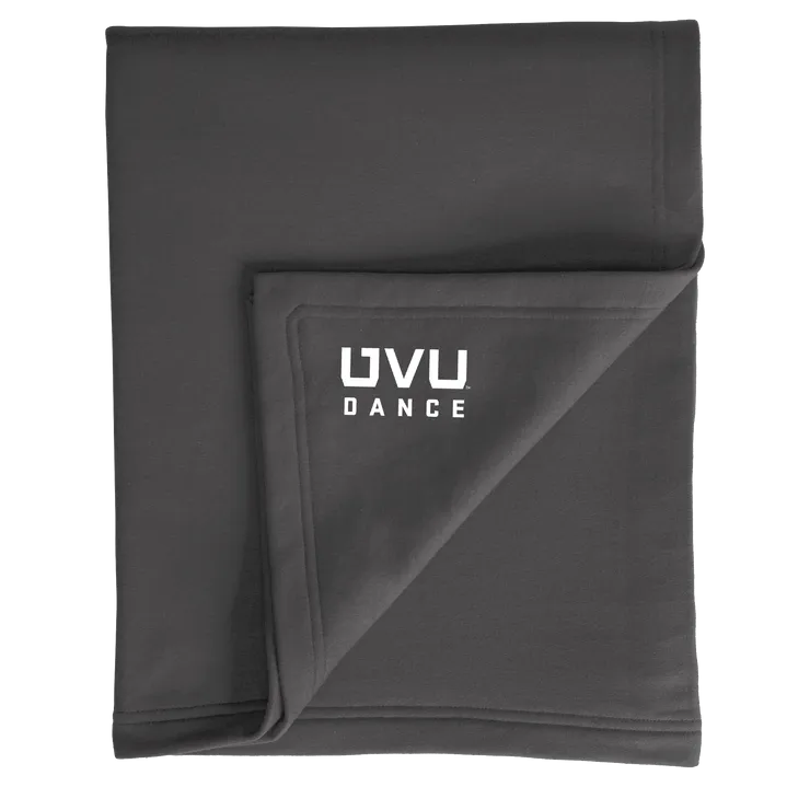 Port & Company Core Fleece Sweatshirt Blanket- UVU Dance