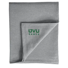 Port & Company Core Fleece Sweatshirt Blanket- UVU Dance