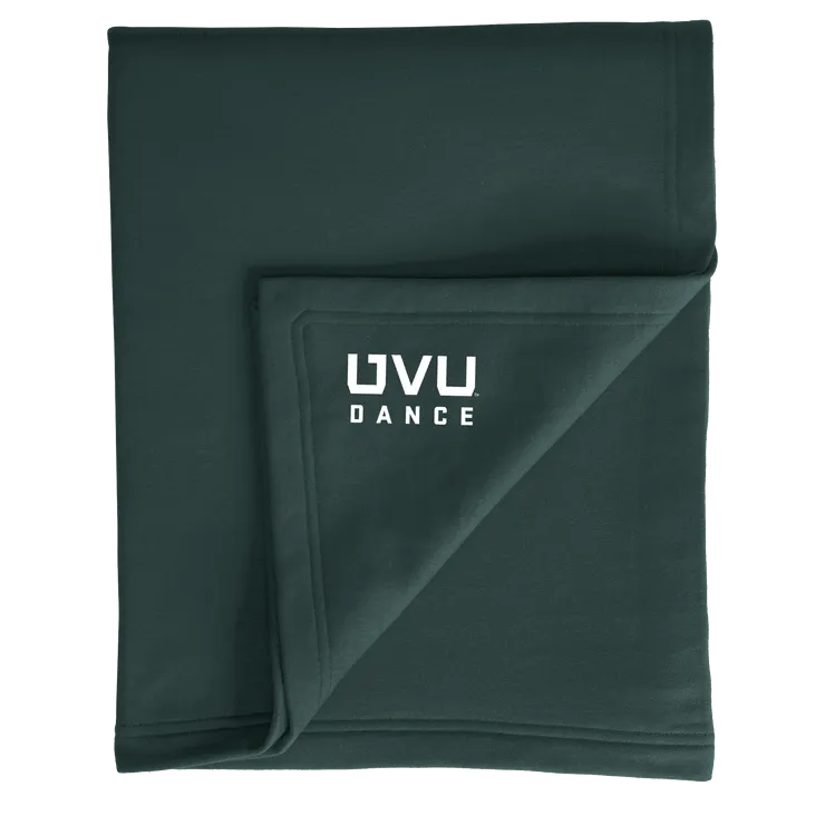 Port & Company Core Fleece Sweatshirt Blanket- UVU Dance