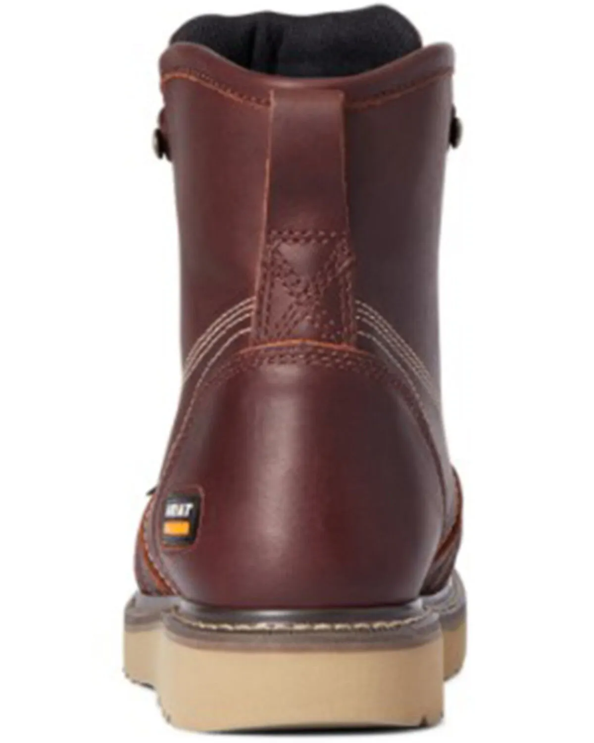 Product Name:  Ariat Men's Rusted Copper Rebar Wedge 6" H20 Soft Work Boot - Round Toe