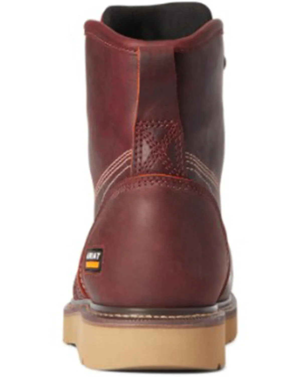 Product Name:  Ariat Men's Rusted Copper Rebar Wedge 6" H20 Work Boot - Composite Toe