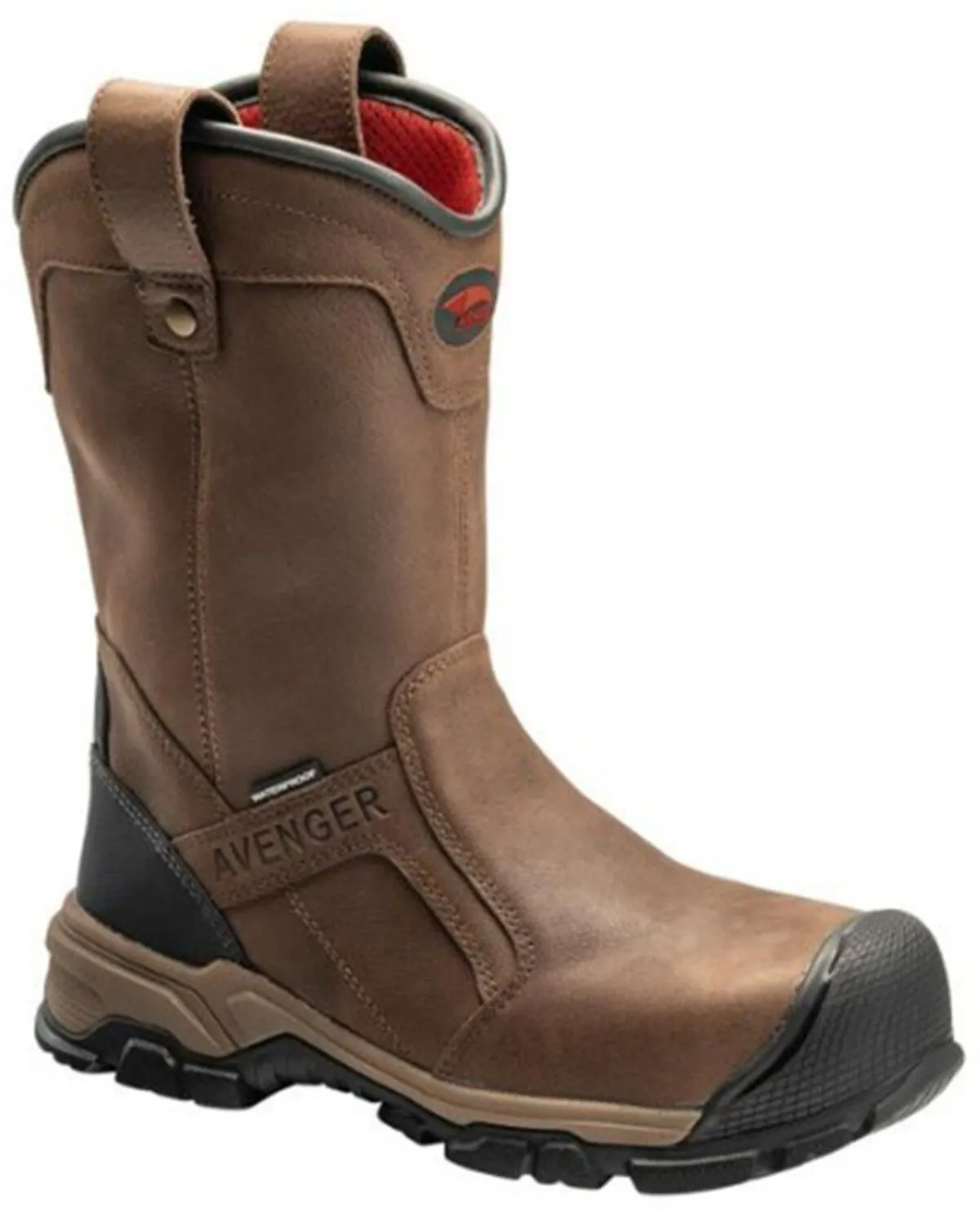 Product Name:  Avenger Men's Ripsaw Waterproof PR Pull On Work Boot - Aluminum Protective Toe