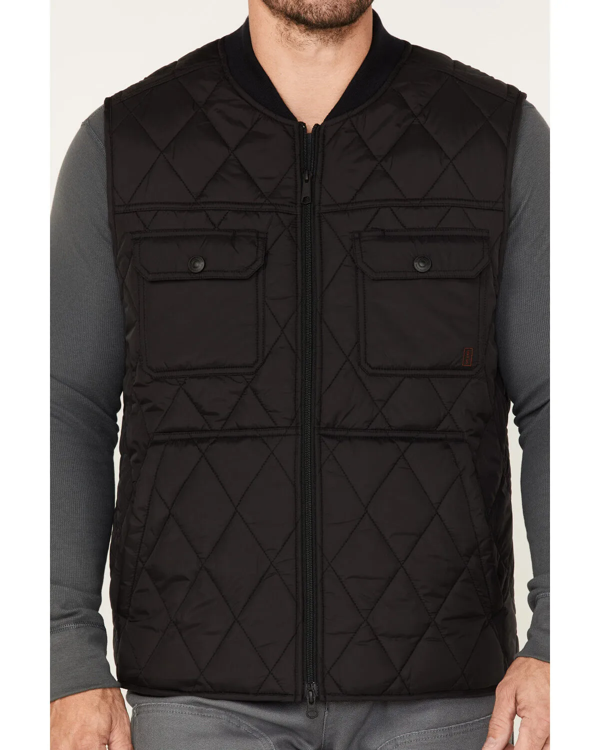 Product Name:  Brothers and Sons Men's Quilted Varsity Vest