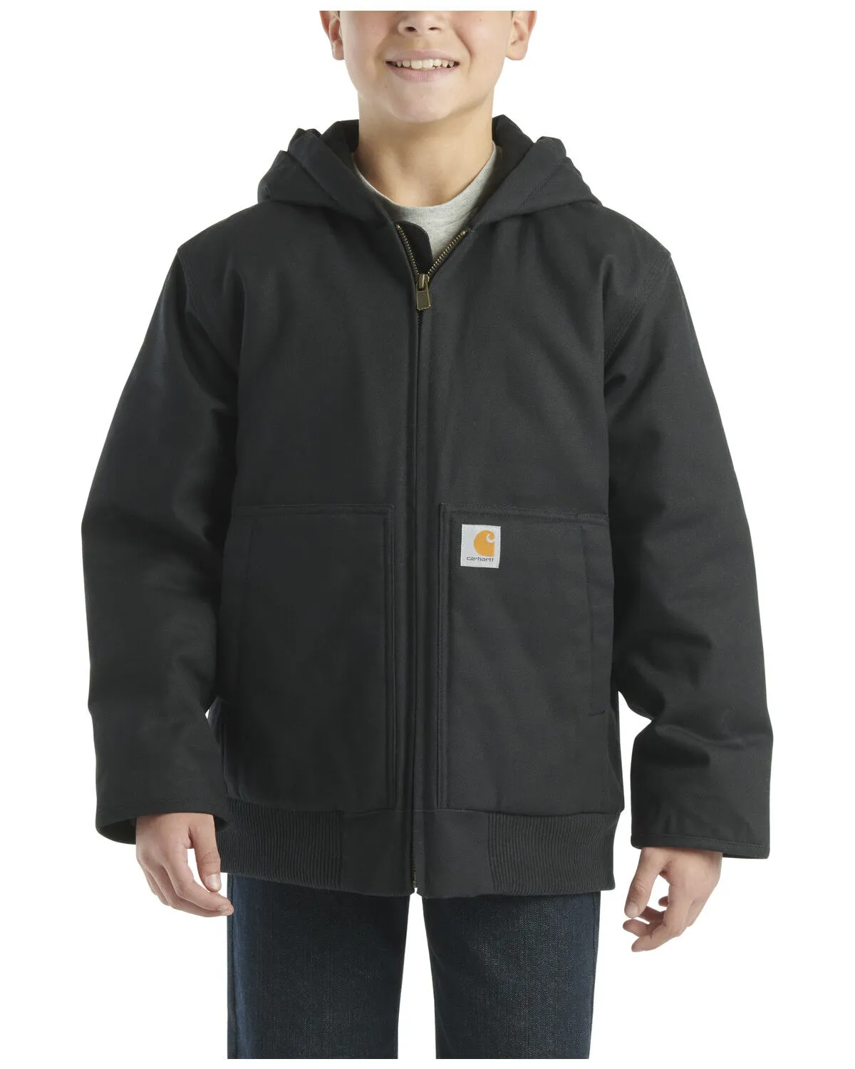 Product Name:  Carhartt Little Boys' Flannel Quilt Lined Active Jacket