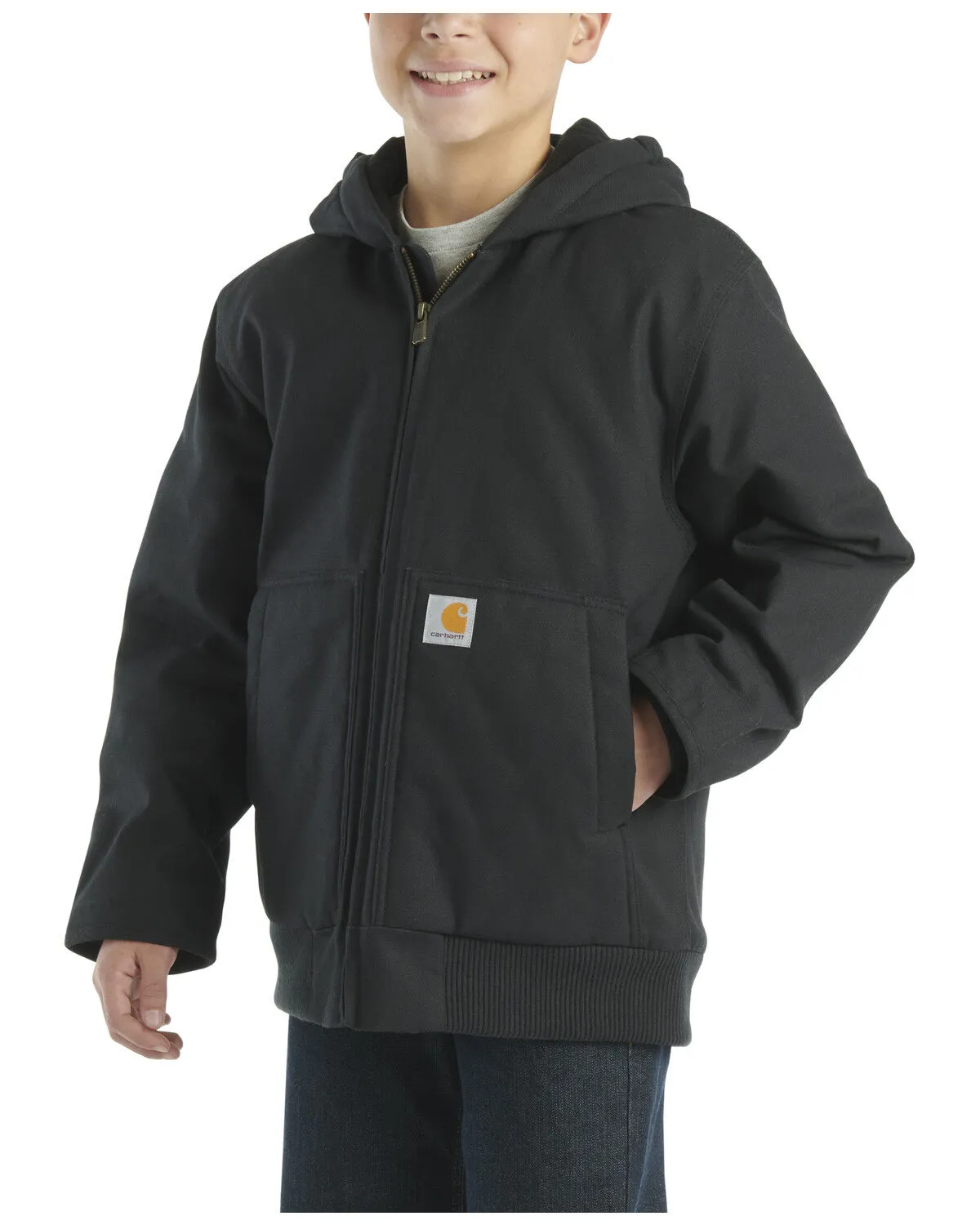 Product Name:  Carhartt Little Boys' Flannel Quilt Lined Active Jacket