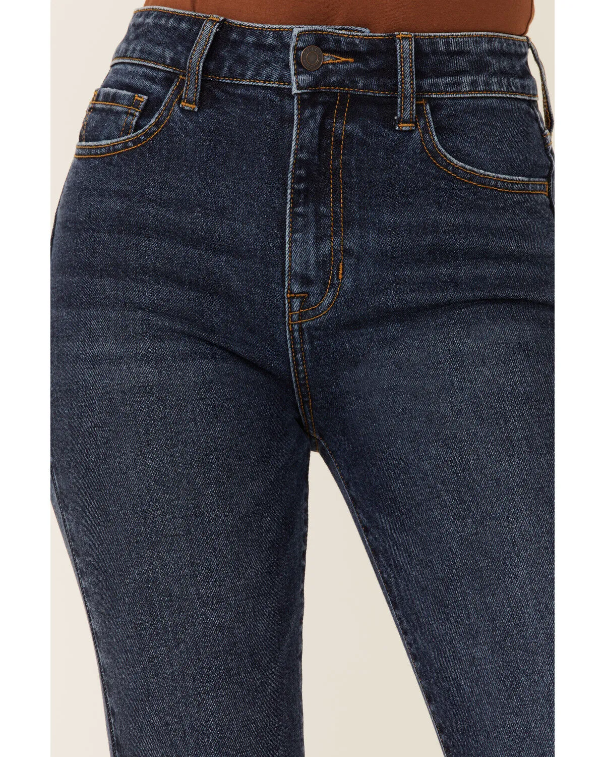 Product Name:  Cello Women's Dark Wash High Rise Flare Jeans