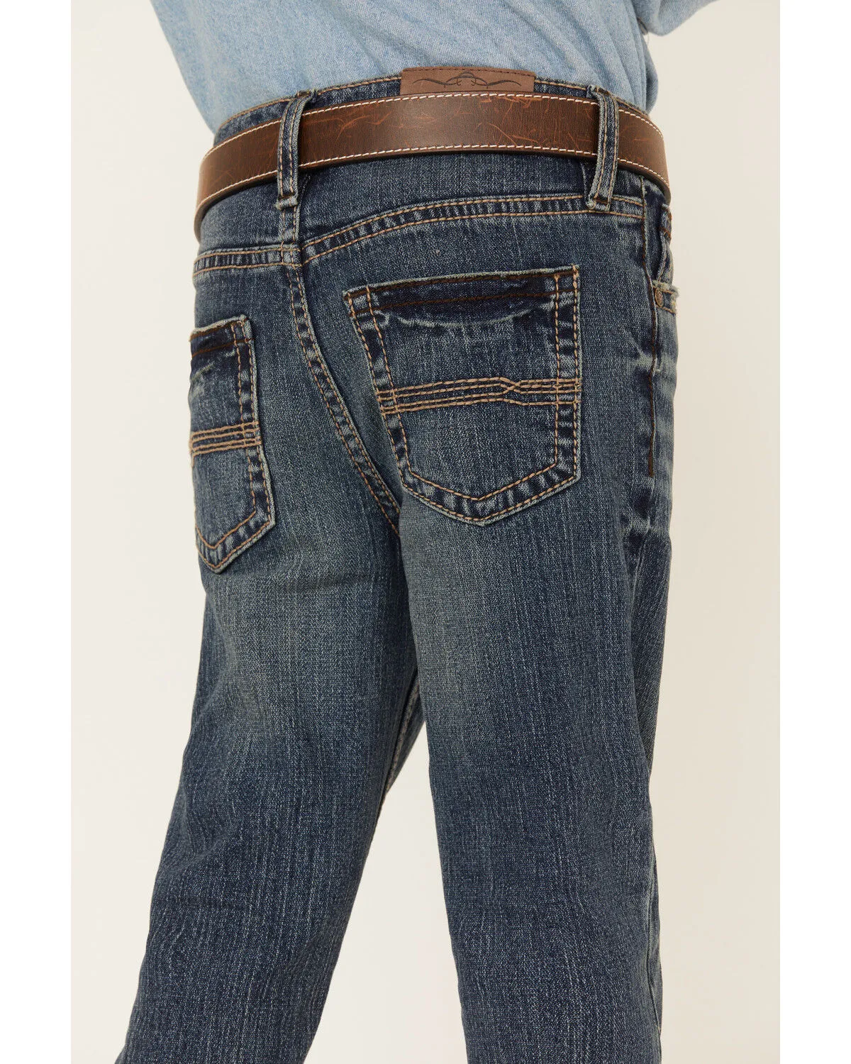 Product Name:  Cody James Little Boys' Blue Roan Straight Slim Jeans