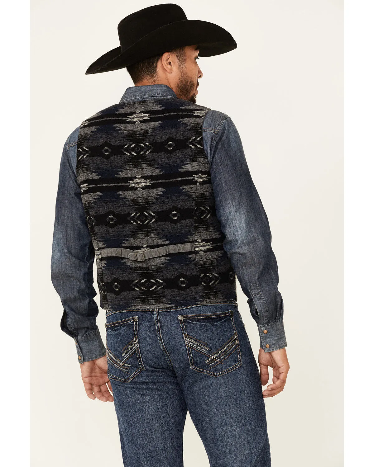 Product Name:  Outback Trading Co. Men's Iron Gray Sebastian Snap-Front Vest