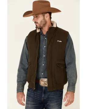 Product Name:  Powder River Outfitters Men's Concealed Carry Olive Brushed Canvas Storm Flap Vest