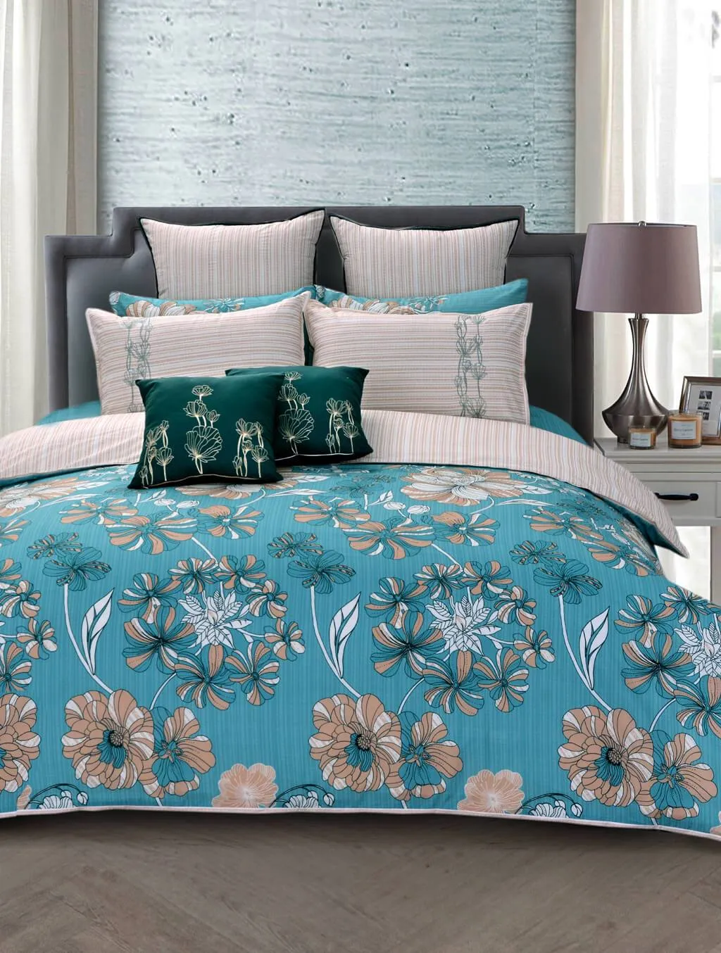 QUILT COVER PRESTIGE FLOWER