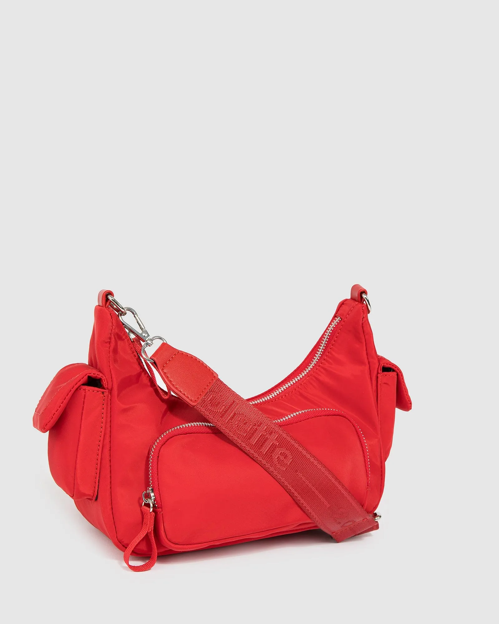 Red Jaimie Pouch Crossbody Bag