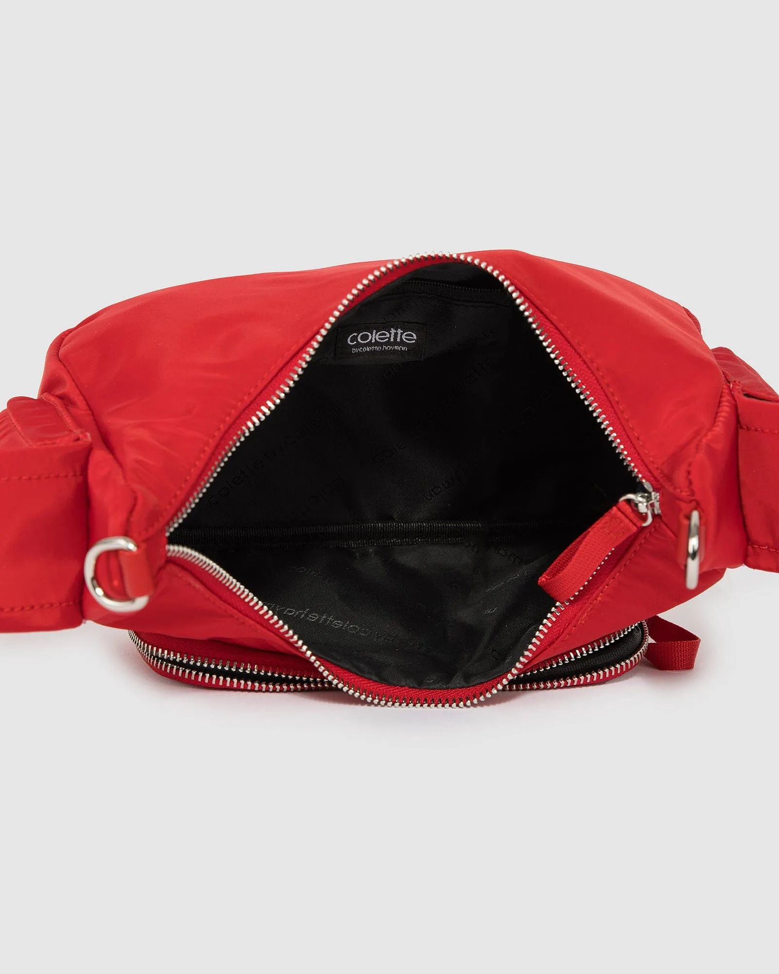 Red Jaimie Pouch Crossbody Bag