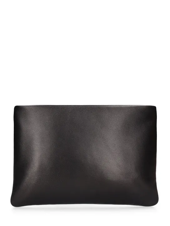 Saint Laurent   Small Calypso leather pillow pouch 