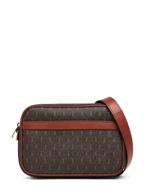 Saint Laurent   Vintage monogram coated camera bag 