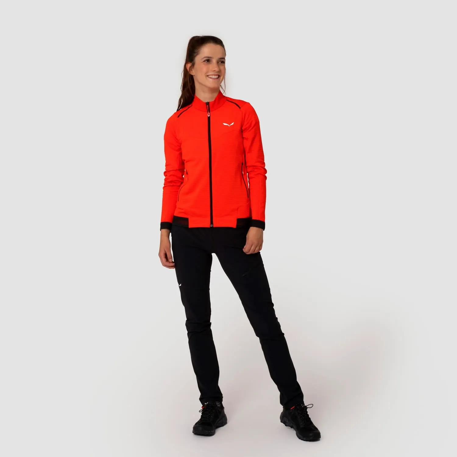 Salewa Women's Pedroc 2 Polarlite Jacket Red Flame | Buy Salewa Women's Pedroc 2 Polarlite Jacket Red Flame here | Out