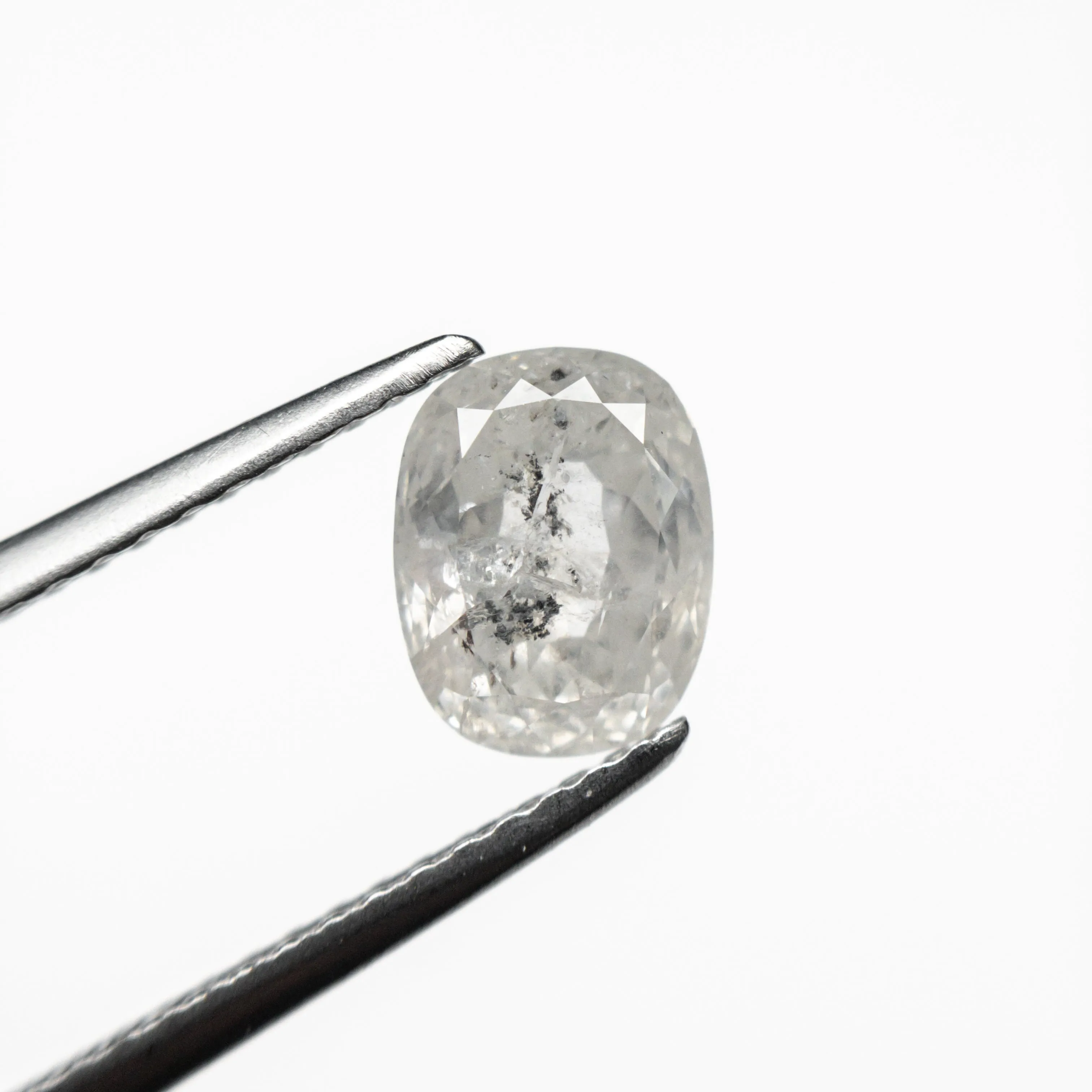 Salt and Pepper Double Cut Diamond - 1.23ct Cushion