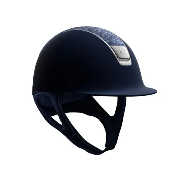 Samshield Shadow Matt Helmet with Paradise Shine Crystal Top and 5 Swarovski Crystals