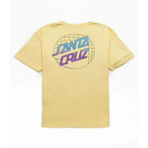 Santa Cruz Skateboards Shirt Grid Delta Dot Summer Squash